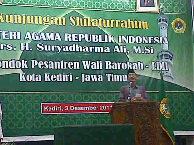Menteri Agama RI Silaturrahim ke Pondok LDII