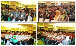 Peserta Rakernas Siap Mengikuti Acara Pembukaan Rakernas