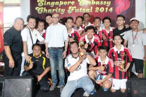 ldii juara 1 futsal singapore turnamen