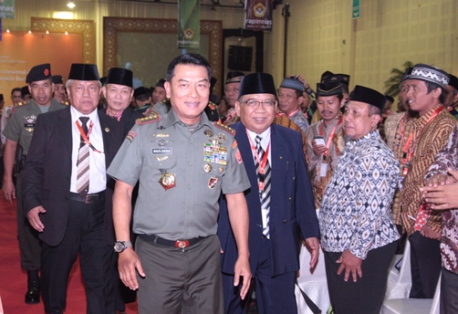 Panglima TNI Jendral Moeldoko di Rapimnas LDII 2014