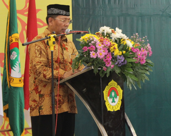 Sambutan Ketua DPD LDII kota Surabaya Drs. Ec. H. M. Amien Adhy
