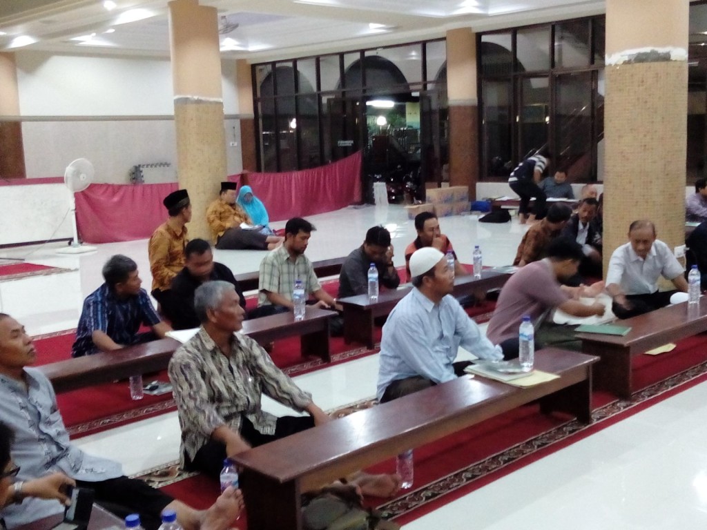 Pembekalan pengurus PC dan PAC LDII Korda Surabaya Utara masa bakti 2015-2020.