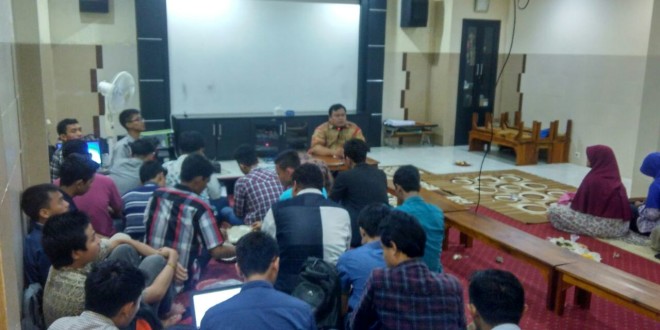 Musyawarah Besar XVI Remaja Masjid Luhur Al Ikhlas Kelurahann Medokan Semampir Surabaya, Kamis (29/12).
