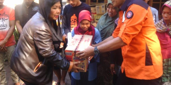 Sako SPN dan Kwarcab Surabaya Bantu Korban Longsor Ponorogo