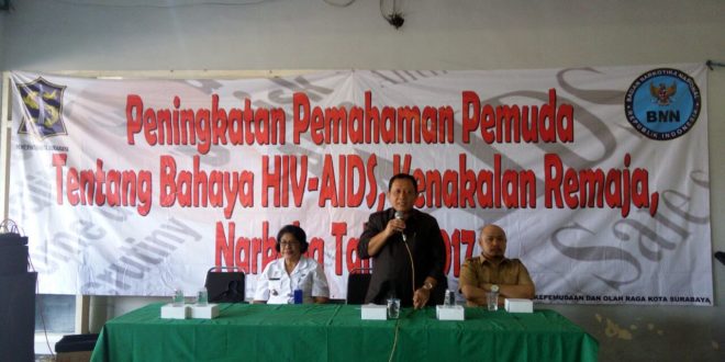 Dispora Surabaya Gandeng BNN Sosialisasikan Bahaya Narkoba