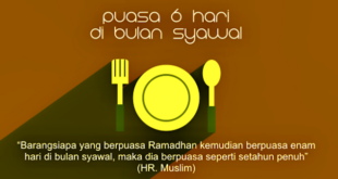 Puasa Sunnah 6 Hari di Bulan Syawal