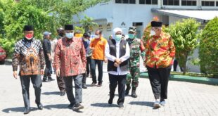 Kegiatan Vaksinasi Massal di Pondok Pesantren Sabilurrosyiddin LDII, Sabtu (21/8).